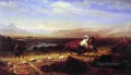 Le dernier des buffles luminisme landsacpes Albert Bierstadt Far West